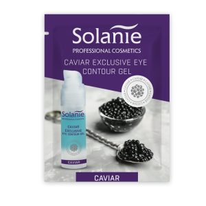 Solanie Minta Kaviár Exkluzív szemráncgél 1ml Ajándék