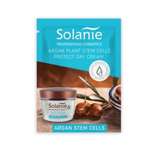 Solanie Minta Argán növényi őssejtes Protect nappali krém 3ml - Ajándék