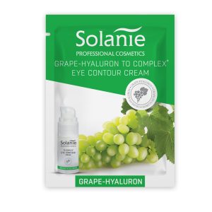 Solanie Minta Szőlő-hialuron szemránckrém TO Complex-szel 1 ml -Ajándék