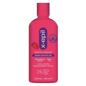 X-Epil Érzéki síkosító gél eper ízű  100ml
